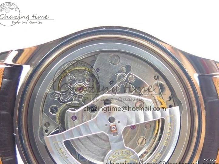 MIROTIME 0321 Lightweight Portugieser Chrono  42 IW390406 RG ZF 1:1 Best Edition White Dial on Brown Leather Strap A 7123